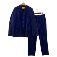その他アウター DRIES VAN NOTEN ライカ期 ベルベットセットアップ 48 ブルーパープル