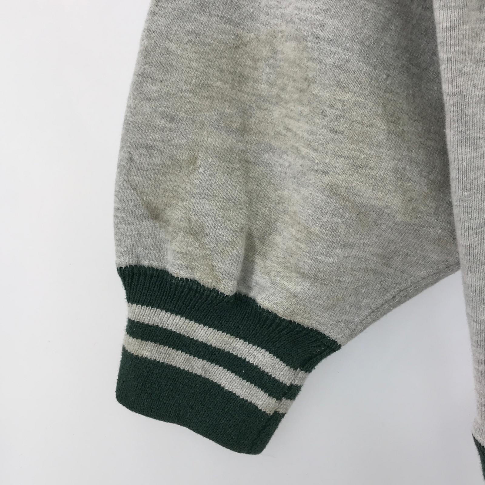 スウェット 90s reverse weave ribline atlant グレー
