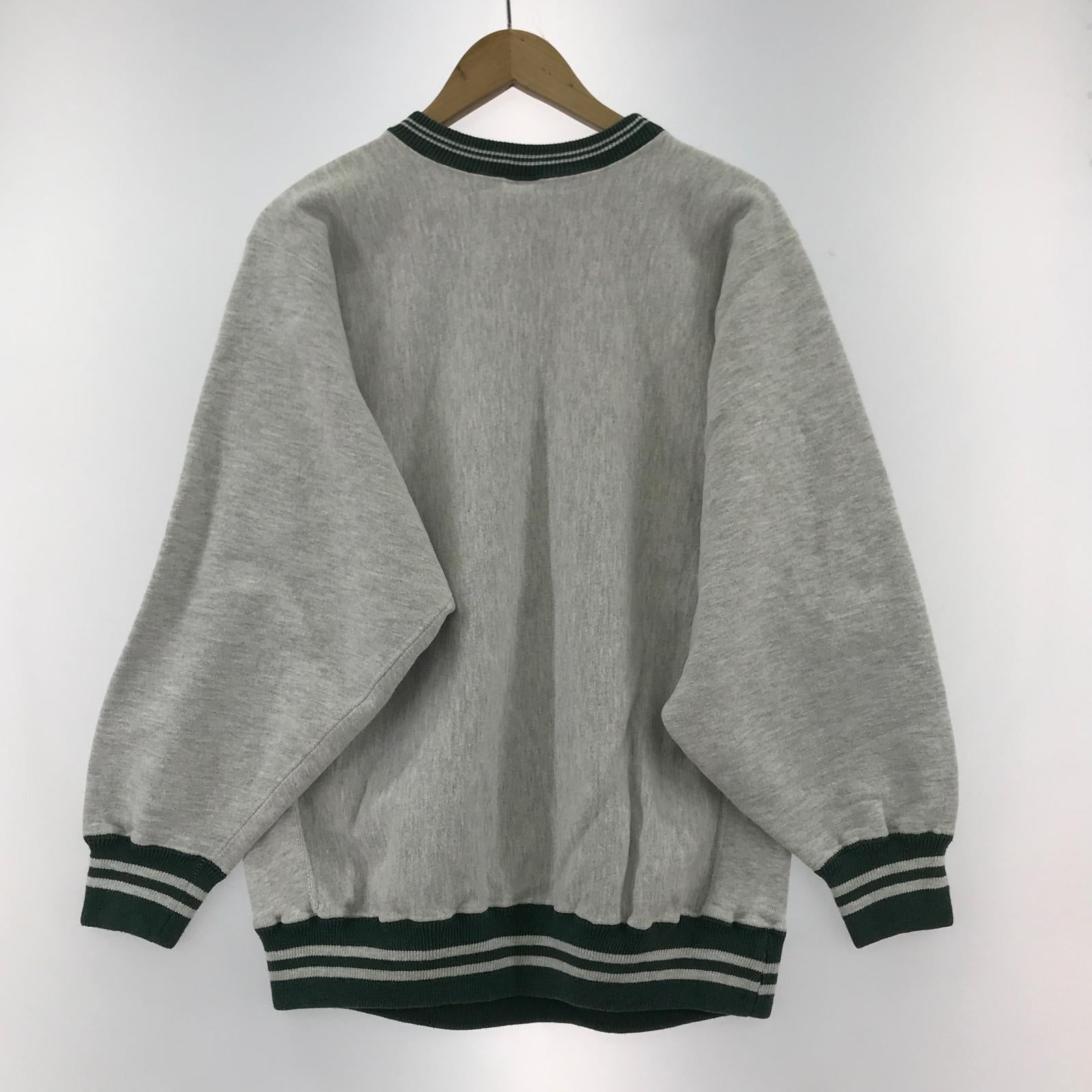 スウェット 90s reverse weave ribline atlant グレー