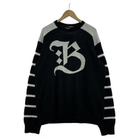 その他トップス UNDERCOVER 19SS Bootleg Truth 袖ボーダーJQニット 3 UCW4904 3 ブラック