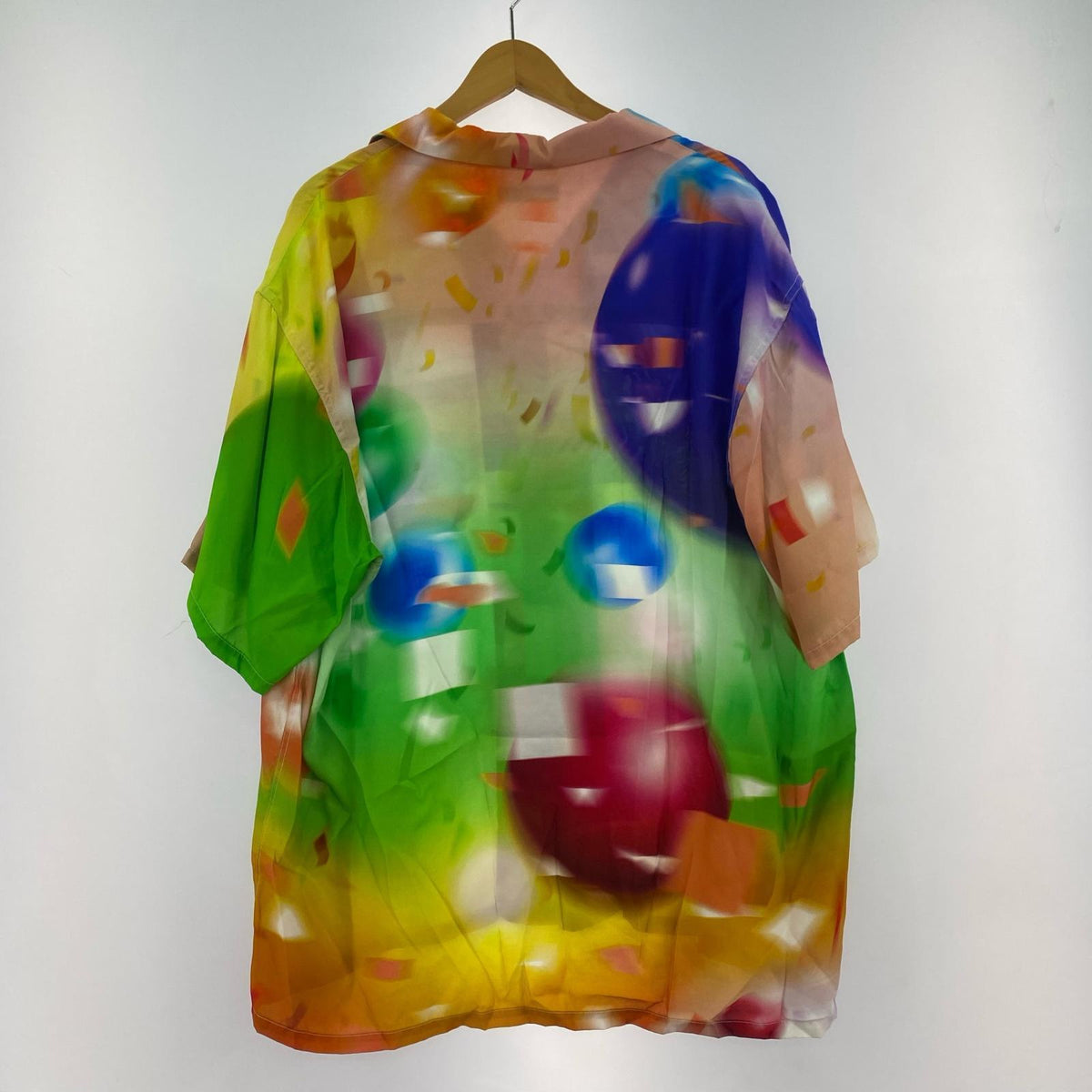 長袖シャツ FLAGSTUFF マルチカラー オープンカラーシャツ XL マルチ