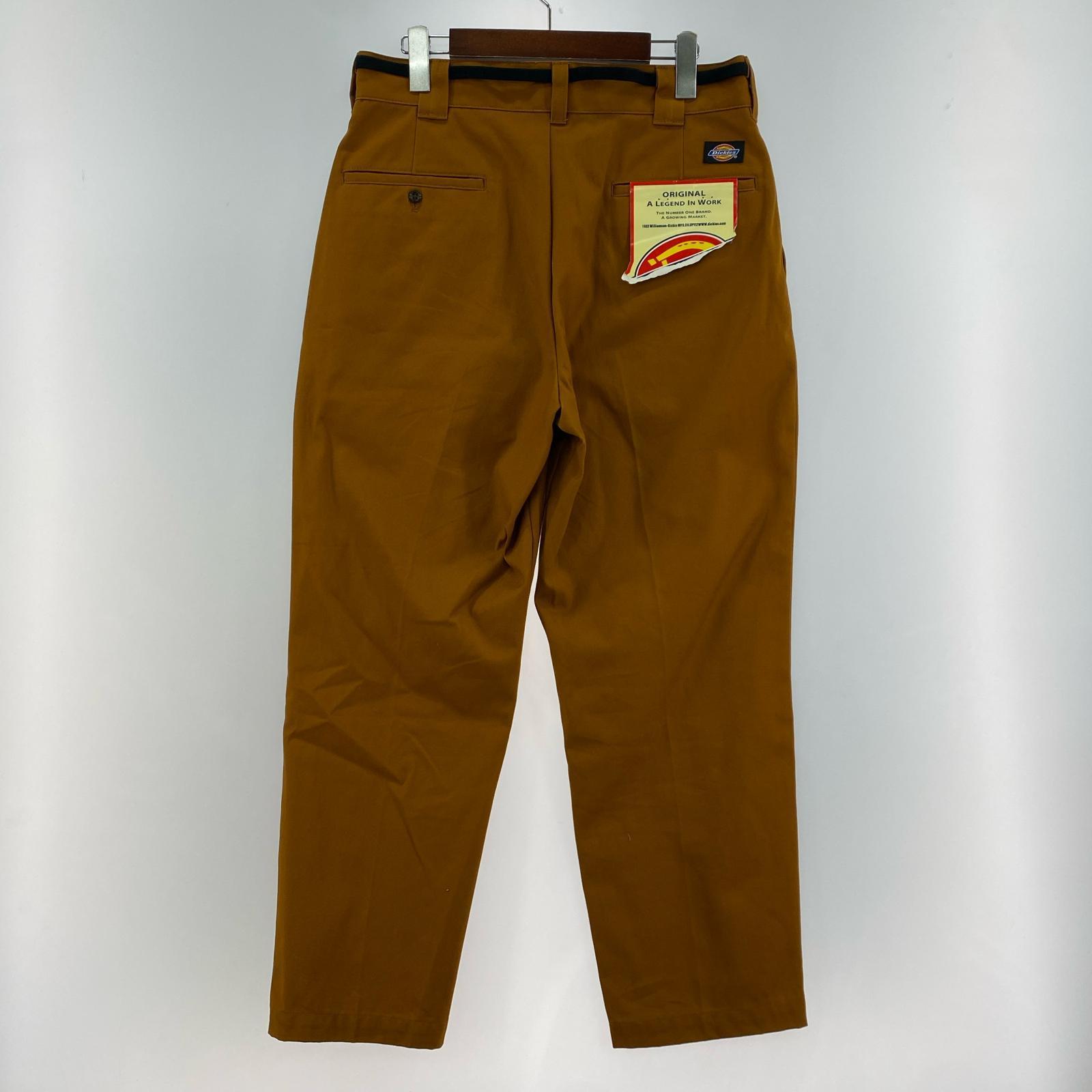 その他ボトムス FLAGSTUFF×Dickies シューレースベルト ワークパンツ M ブラウン M