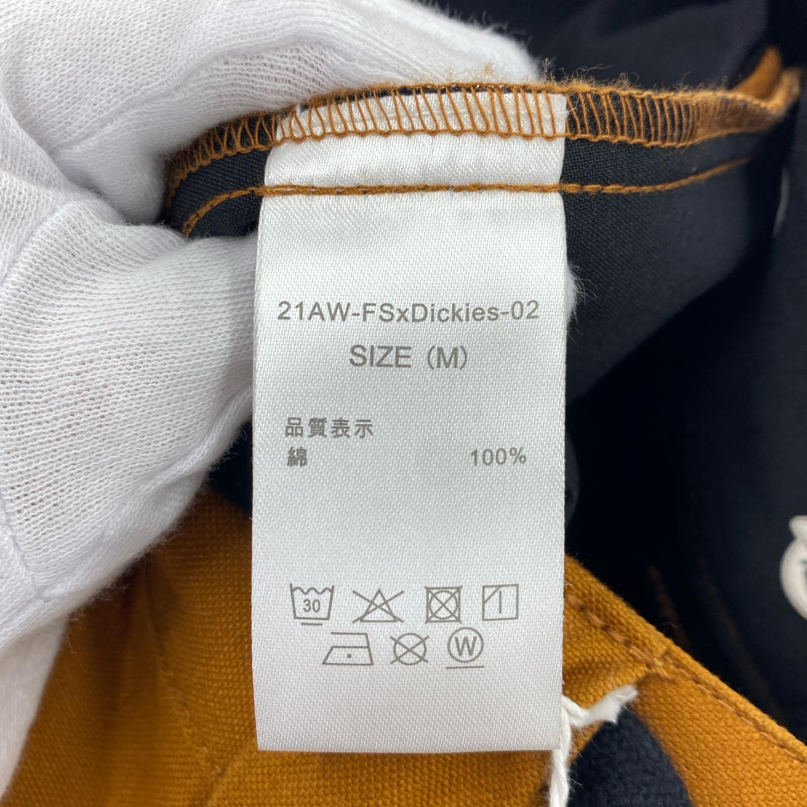 その他ボトムス FLAGSTUFF×Dickies シューレースベルト ワークパンツ M ブラウン M
