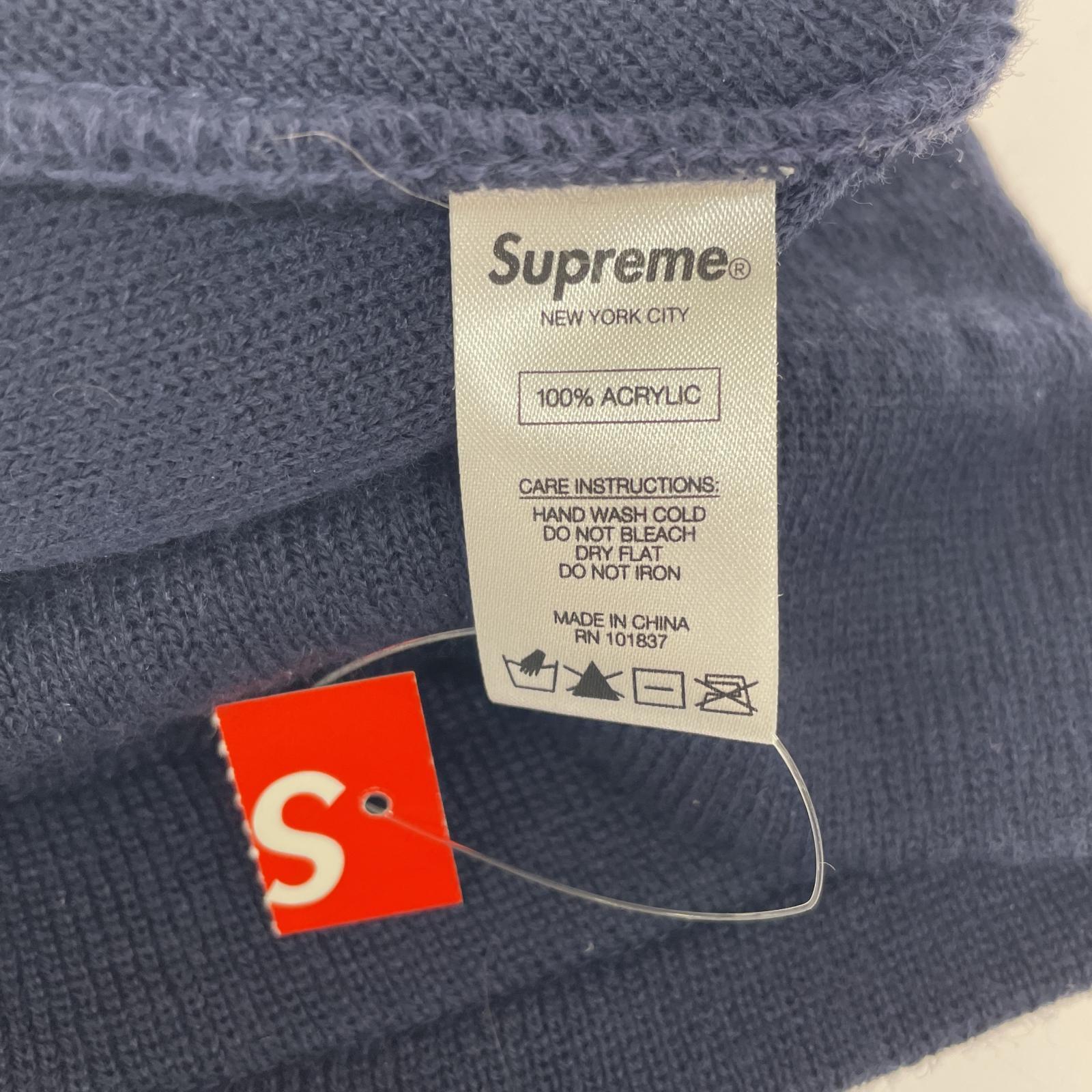 その他帽子 Supreme 17AW スパンコールビーニー 紺