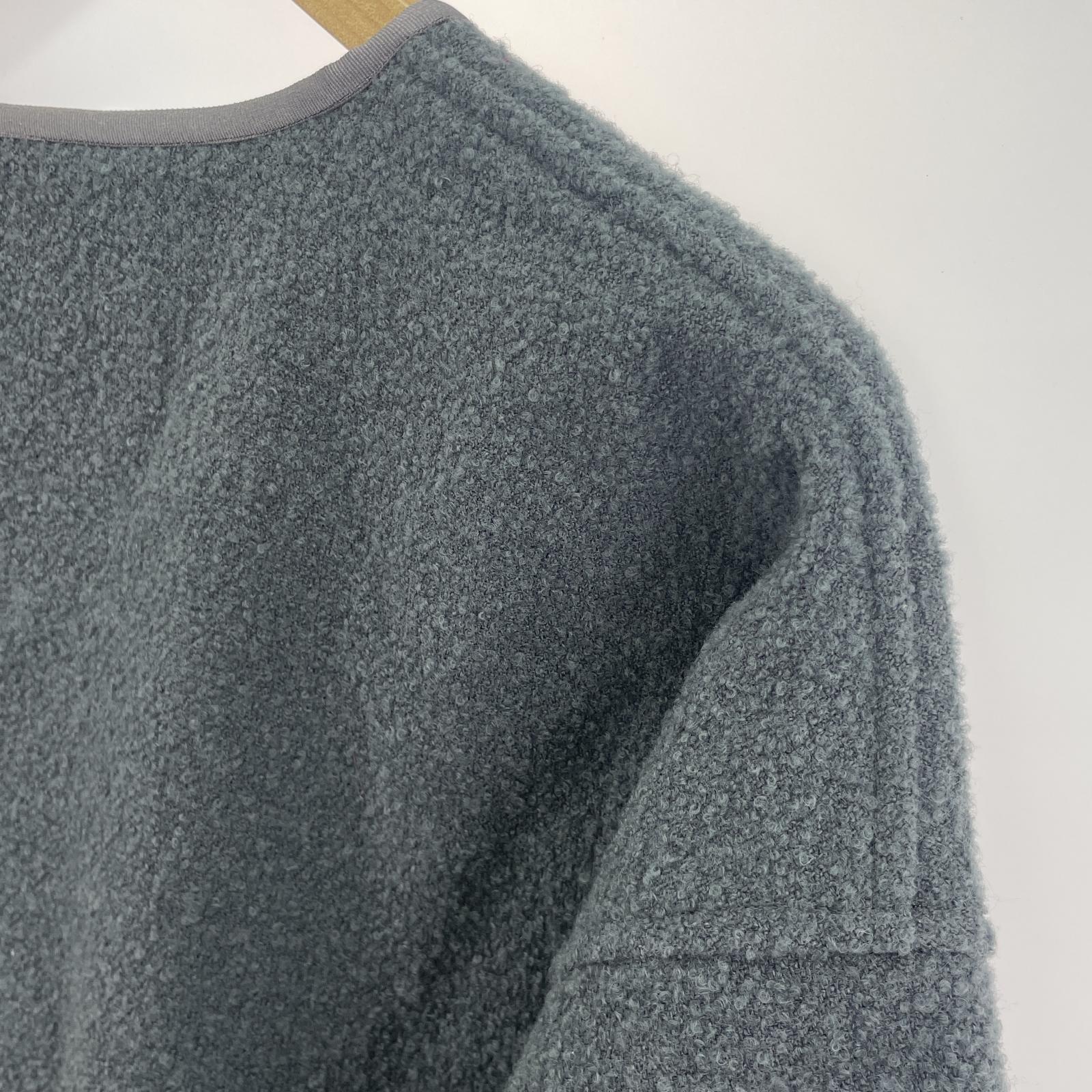 その他アウター graphpaper 24AW Tri-Spin Loop Cardigan (1) グレー