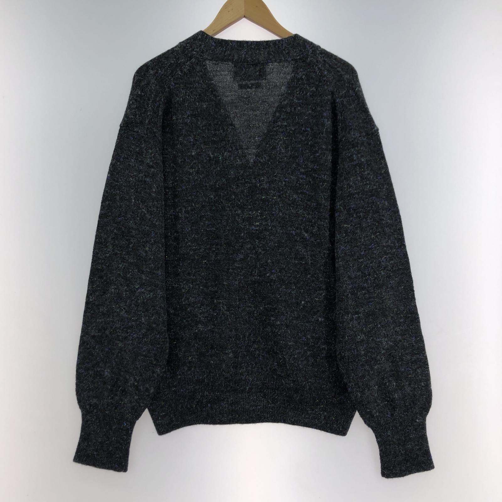 その他アウター YOKE 24AW PEARL GLITTER BLEND WOOL CARDIGAN (2) 2 ブラック