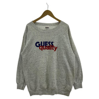 その他トップス GUESS 90s USA製 L/Sトレーナー GRY グレー