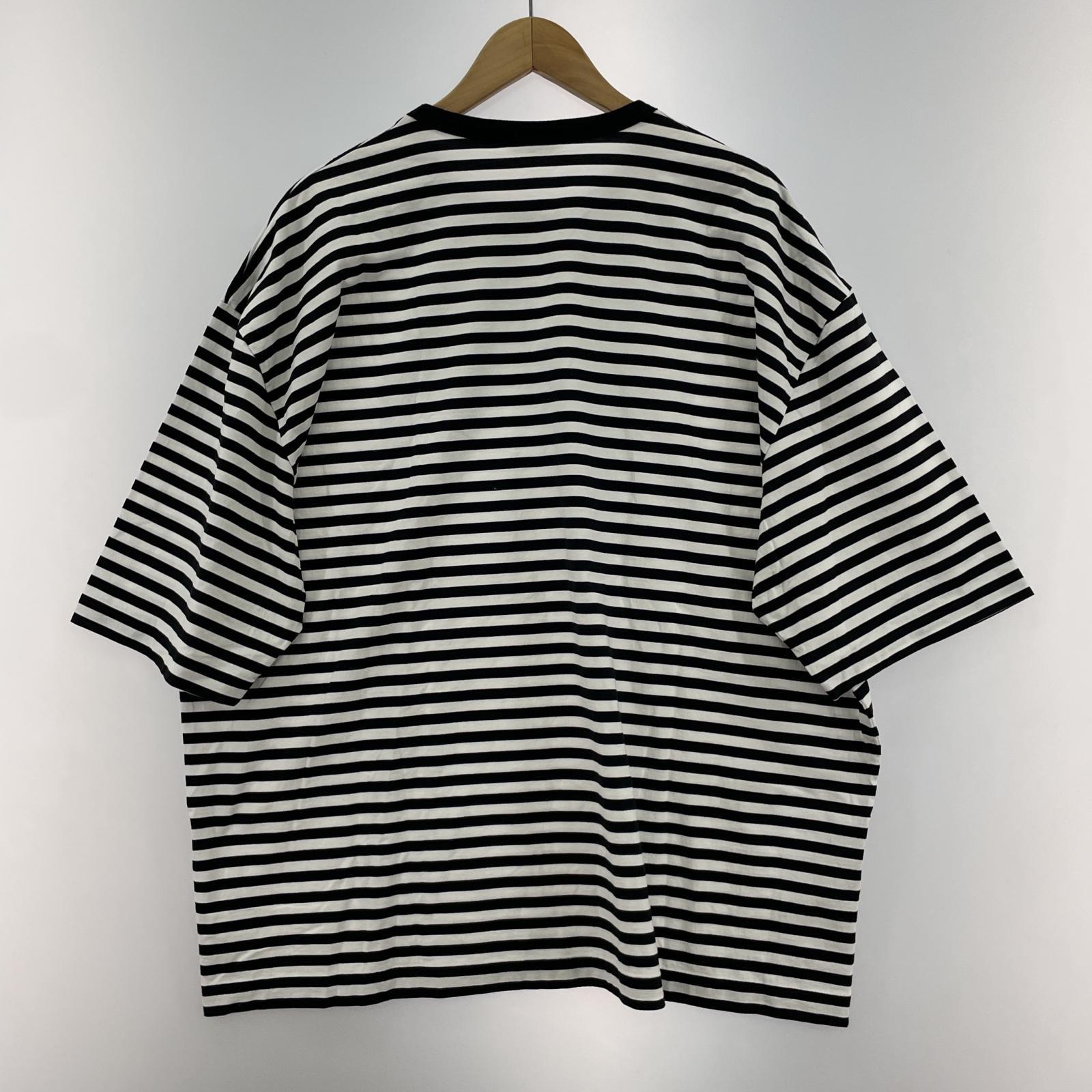その他トップス COOTIE BORDER S/S TEE M ブラック