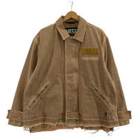 その他アウター DIESEL J-GEORG カットオフデニムジャケット S ベージュ