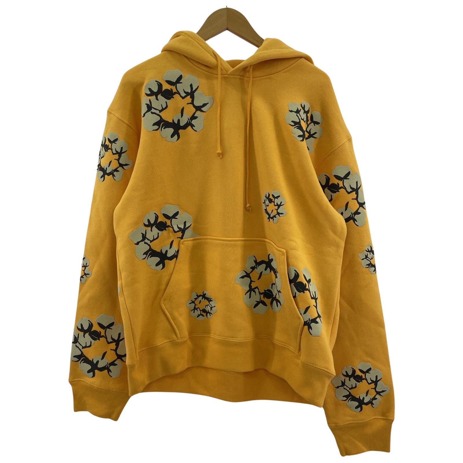 その他トップス DENIM TEARS×CPFM 24AW Wreath Hoodie YLW L L イエロー
