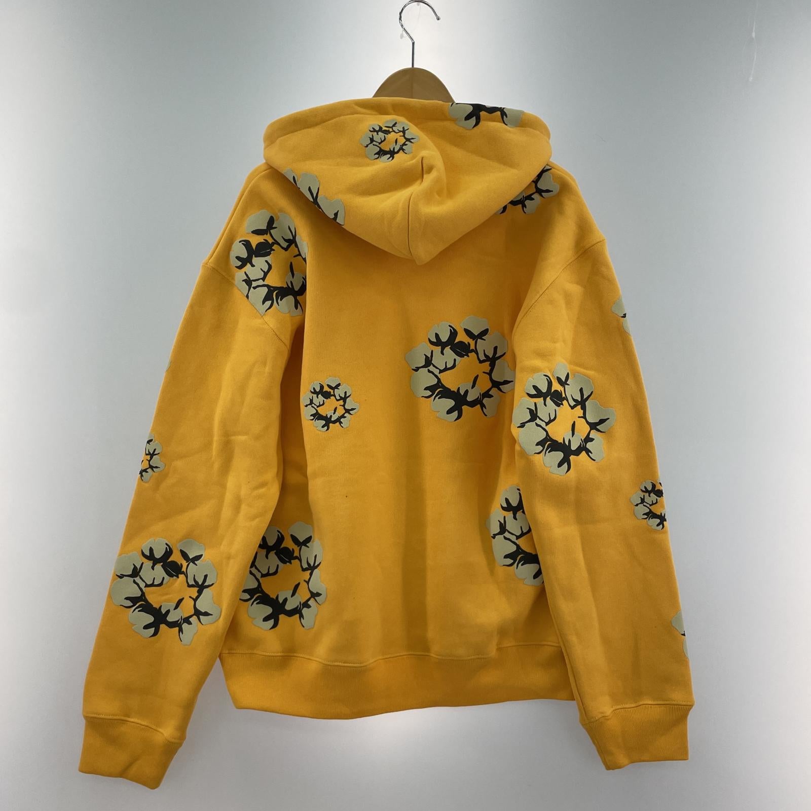 その他トップス DENIM TEARS×CPFM 24AW Wreath Hoodie YLW L L イエロー