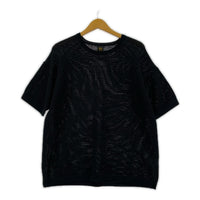その他トップス BATONER SUMMER KNIT T-SHIRT 1 1 ブラック
