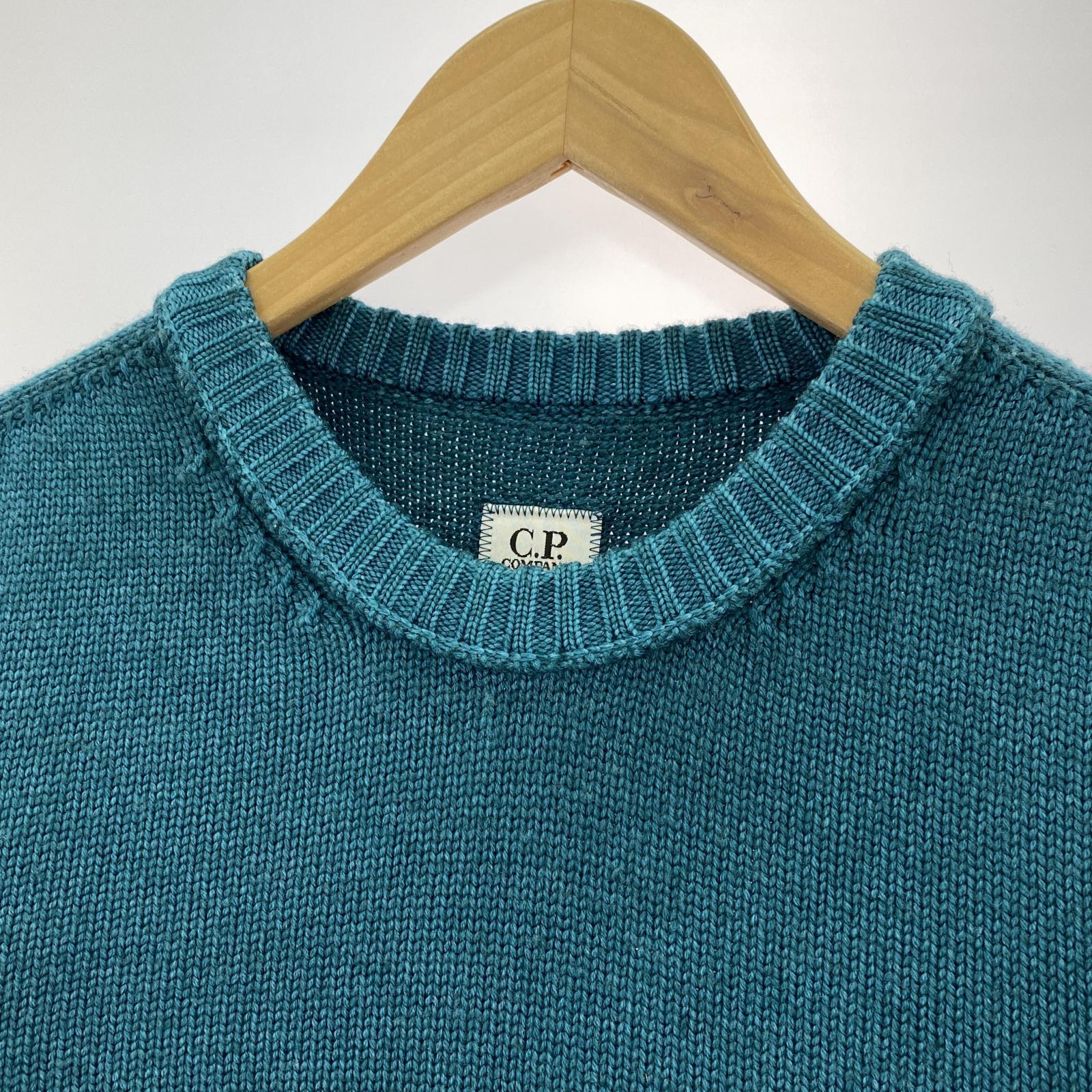その他トップス C.P.Company コットンニット ターコイズグリー グリーン