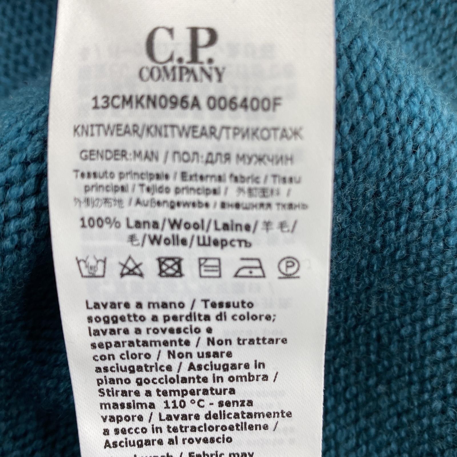 その他トップス C.P.Company コットンニット ターコイズグリー グリーン