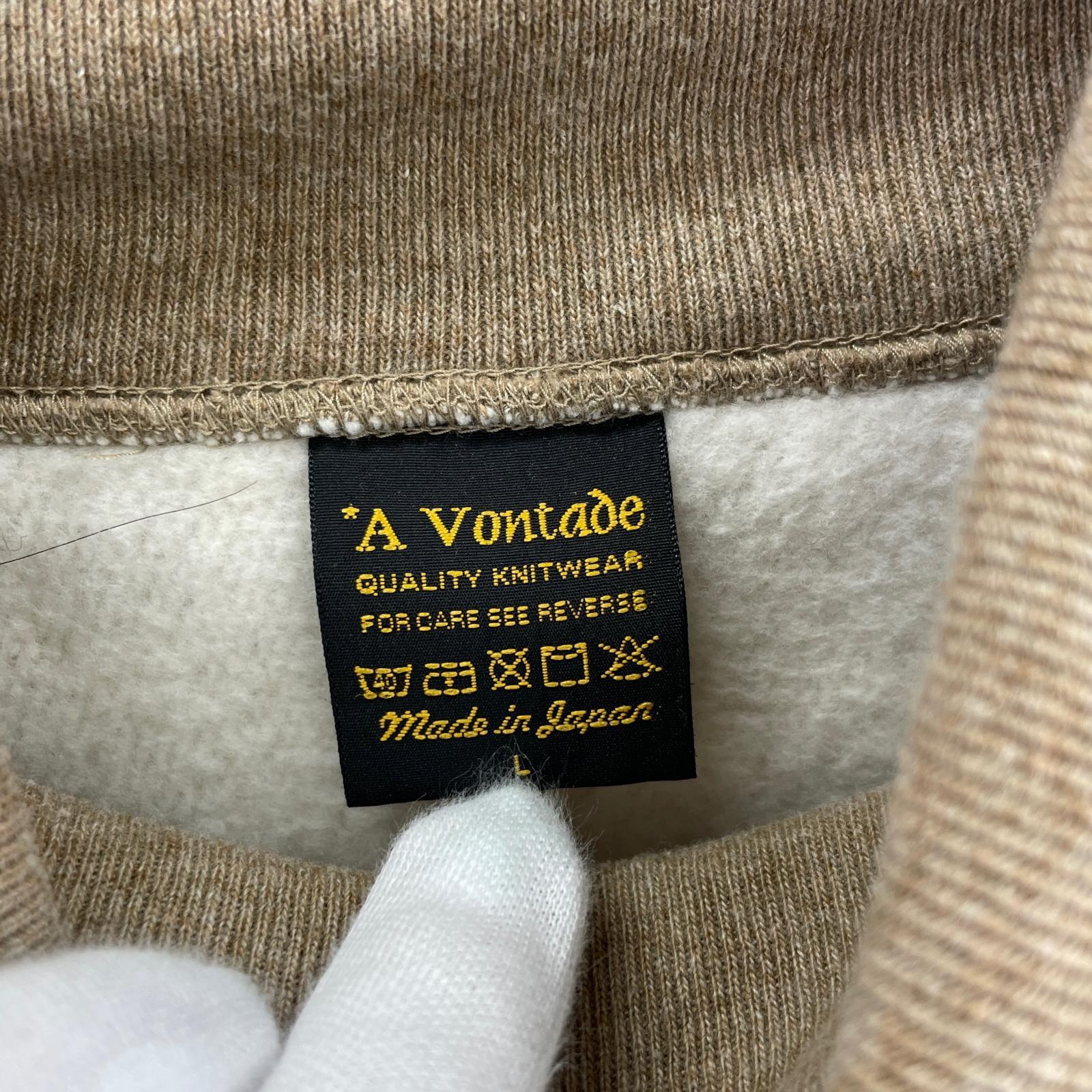 その他トップス A VONTADE ハイネック L/Sスウェット ベージュ