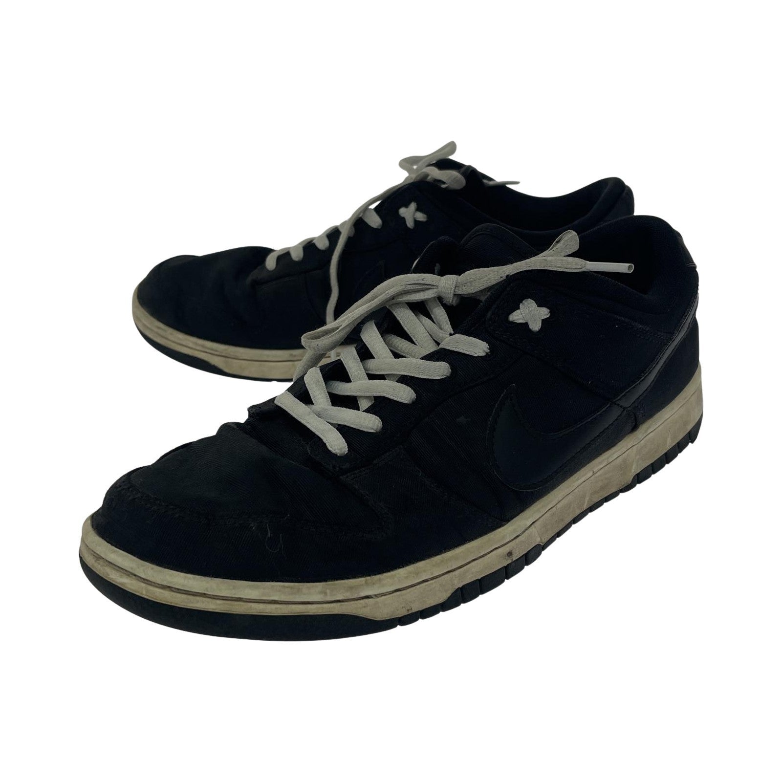 スニーカー NIKE DUNK LOW RETRO PREMIUM (27.5cm) ブラック 27.5cm (US9 1/2 UK9 EU45) ブラック