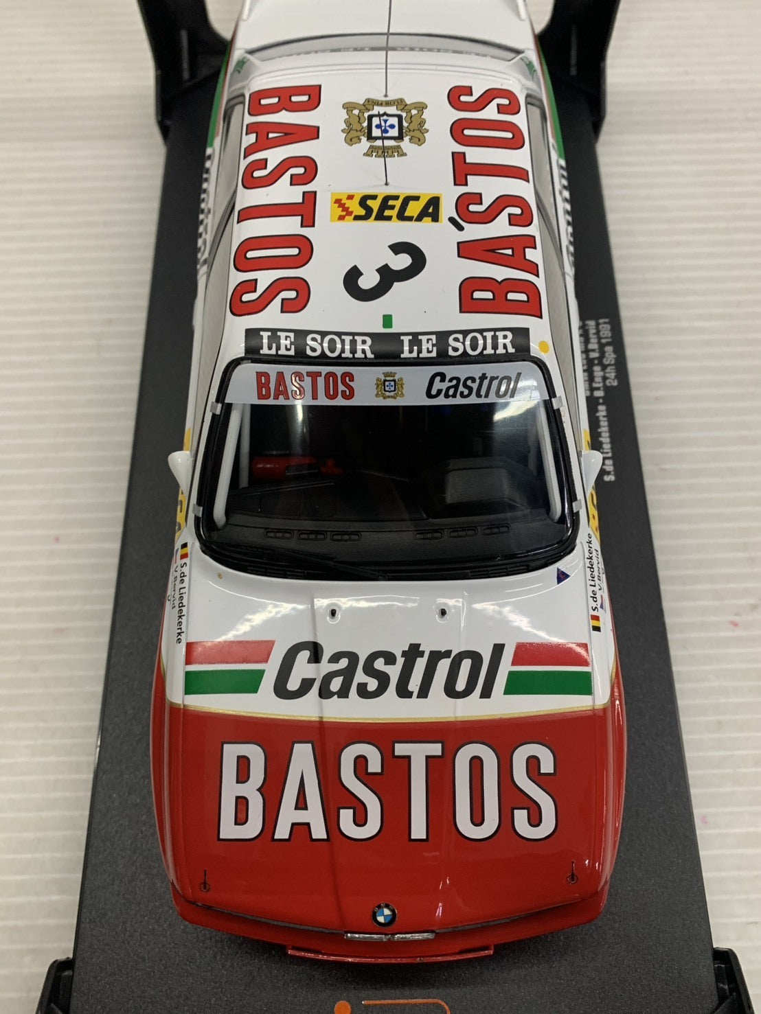 IXO 1/18 BMW E30 M3 1991 ♯3 スケールカー