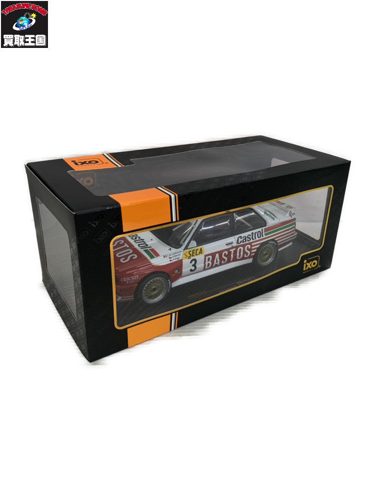 IXO 1/18 BMW E30 M3 1991 ♯3 スケールカー