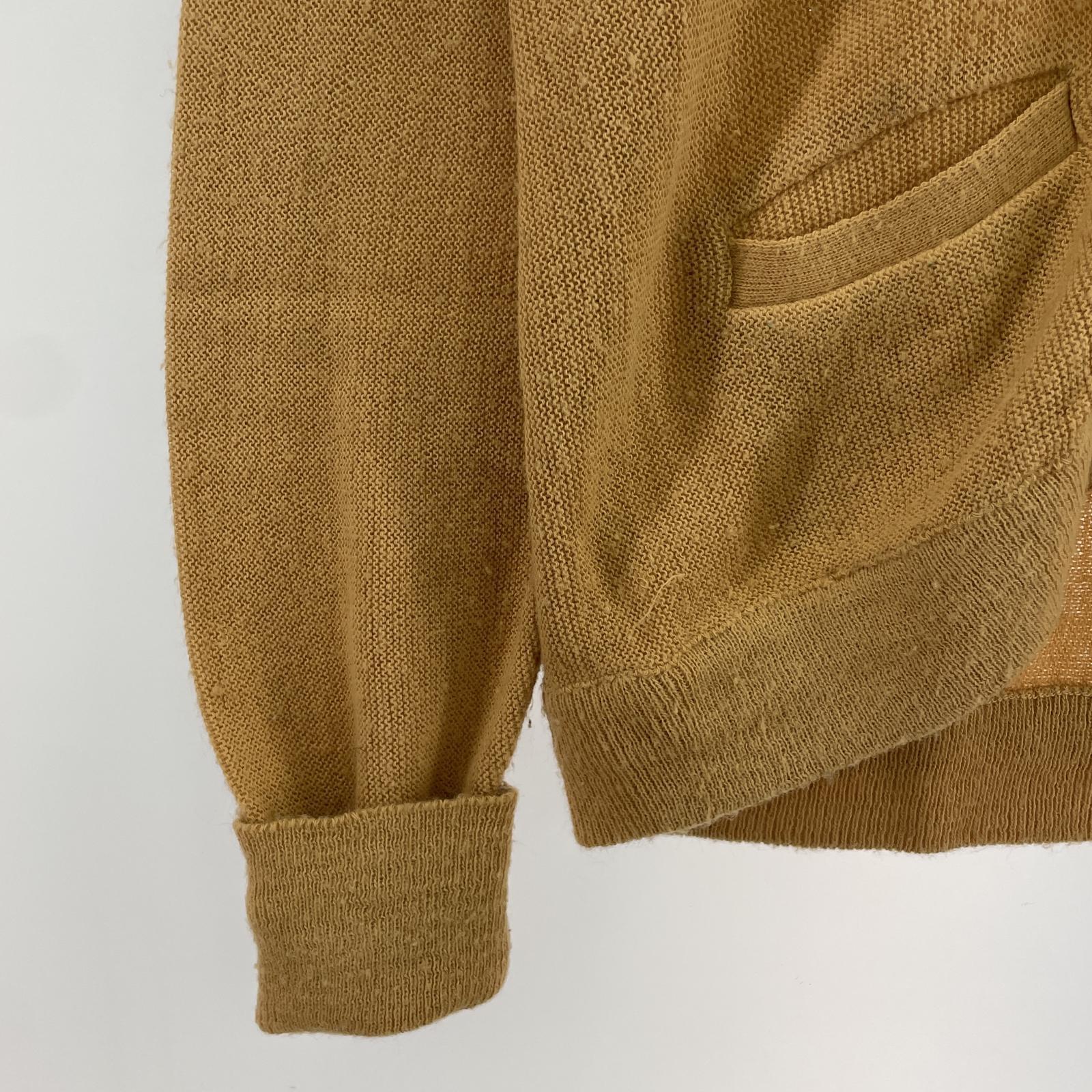 その他アウター LAHMAR 80s アクリルカーディガン M BEG M ベージュ