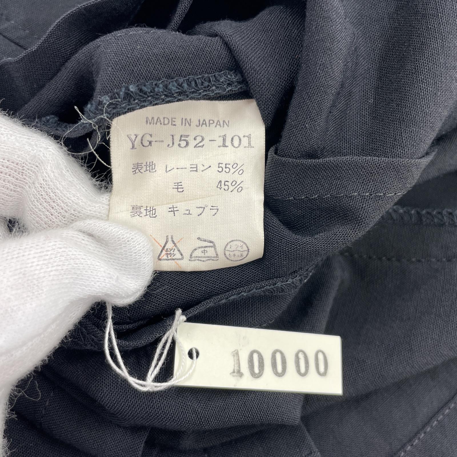 その他アウター Y's 96AW レーヨンウール3Bジャケット - 黒 YG-J52-101 M ブラック