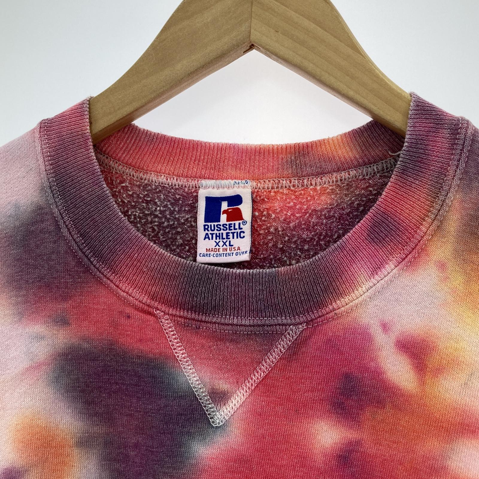 その他トップス 90s russell sweatshirts tie dye XXL