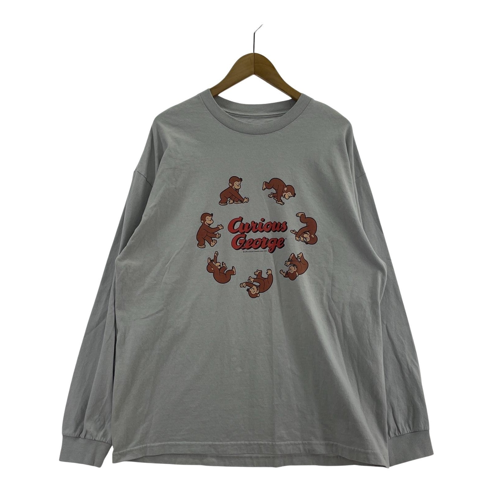 その他トップス old curious george l/s tee
