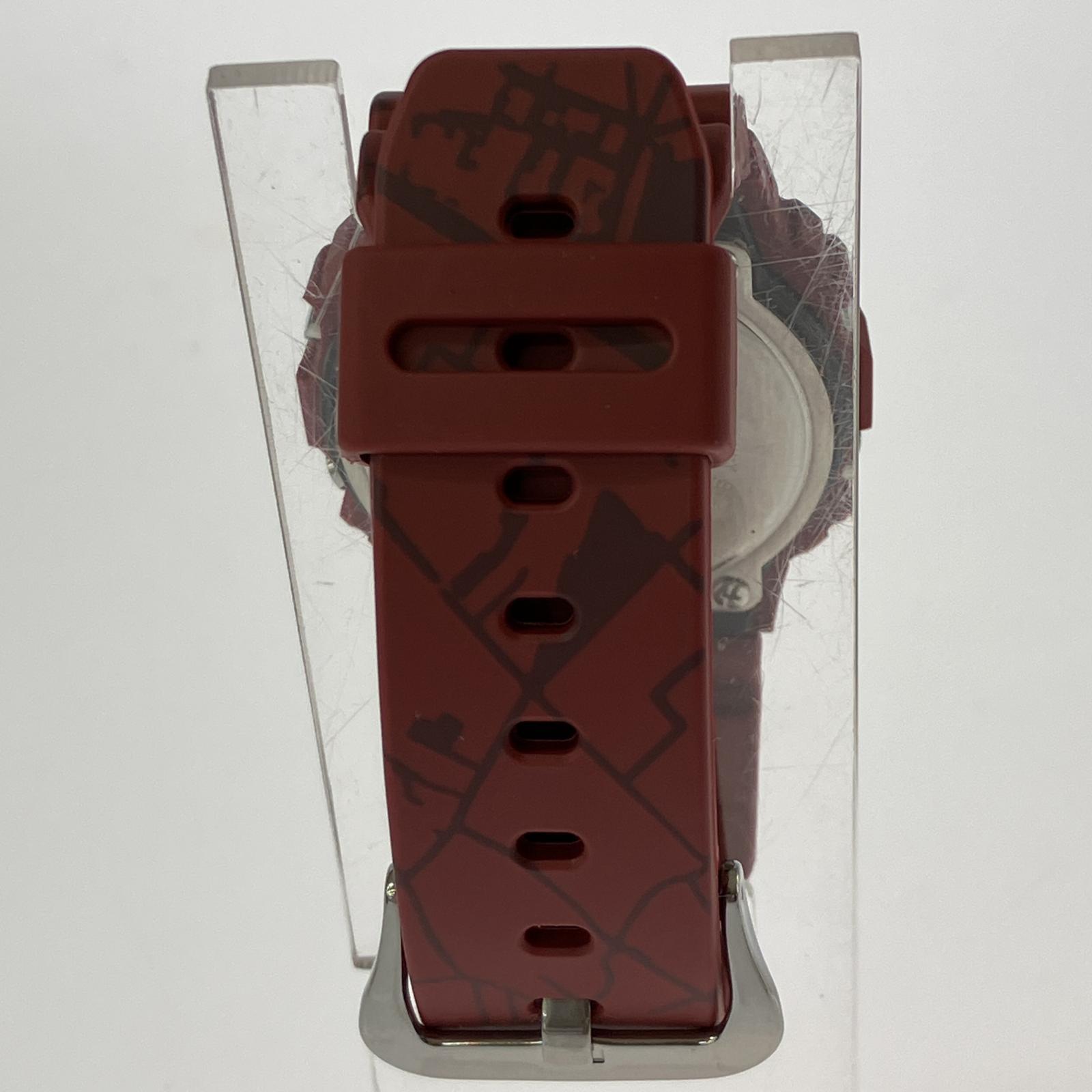 腕時計 G-SHOCK タフネスウォッチ 渋谷地図グラフィック DW-5600SBY 赤 レッド