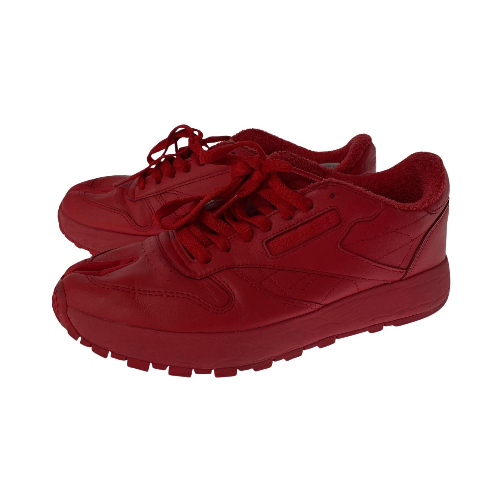 スニーカー MAISON MARGIELA×Reebok タビスニーカー 赤 25.5cm レッド