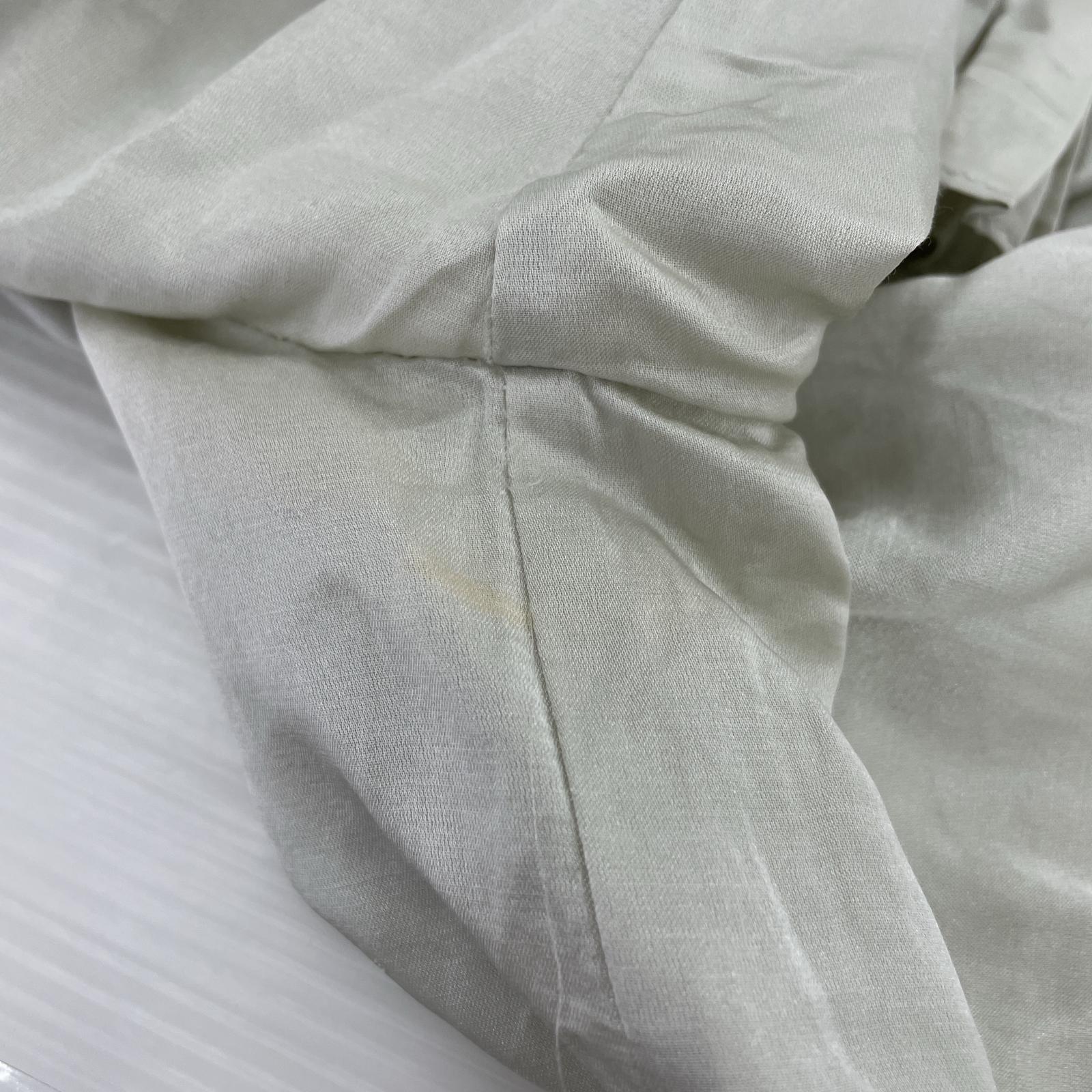 長袖シャツ NEU_IN シルクフリルシャツ M グリーン 23AWPNT05 M