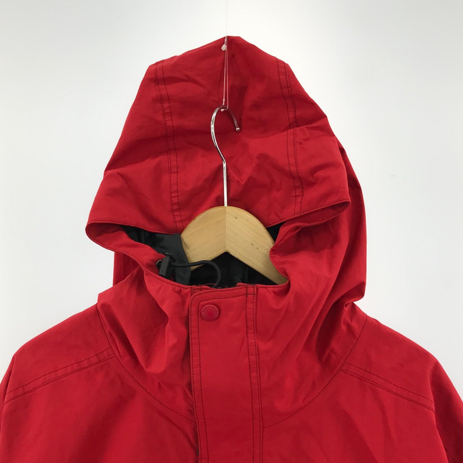 その他アウター 00s eddie bauer nylon parka 赤 L レッド