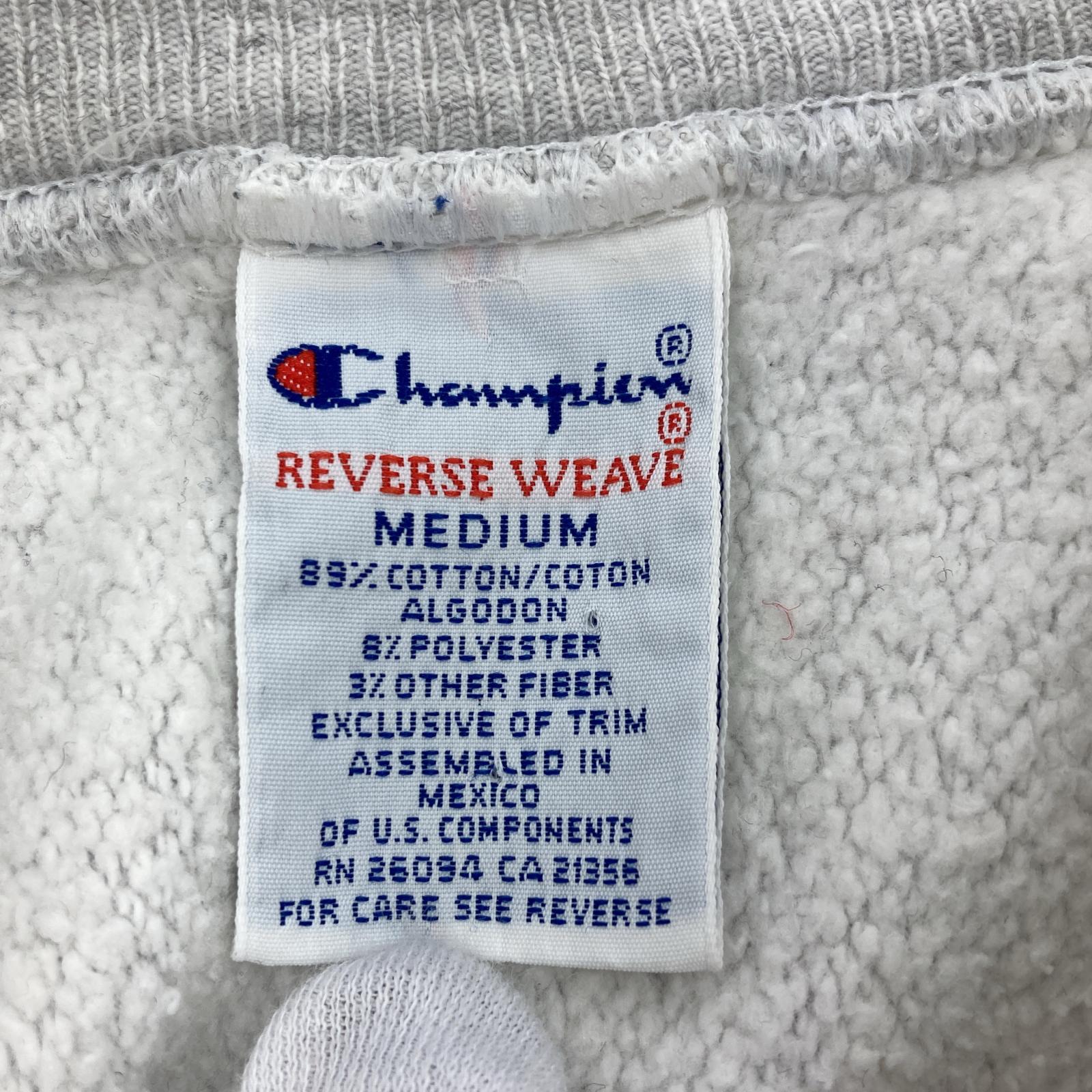 その他トップス Champion 90s REVERSE WEAVE スウェ M グレー