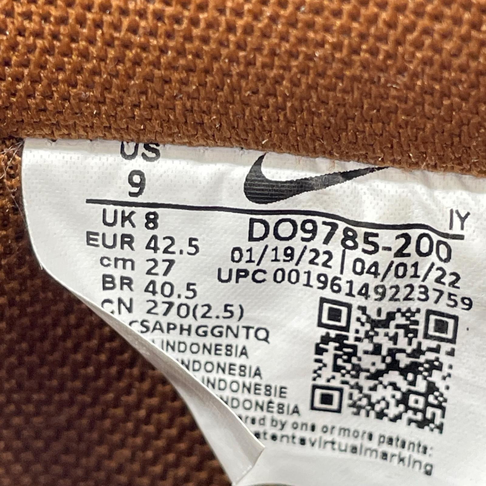 スニーカー NIKE AIR FORCE 1 07 PRM VINTAGE 27.0cm 27cm (US9 UK8 1/2 EU44) ブラウン