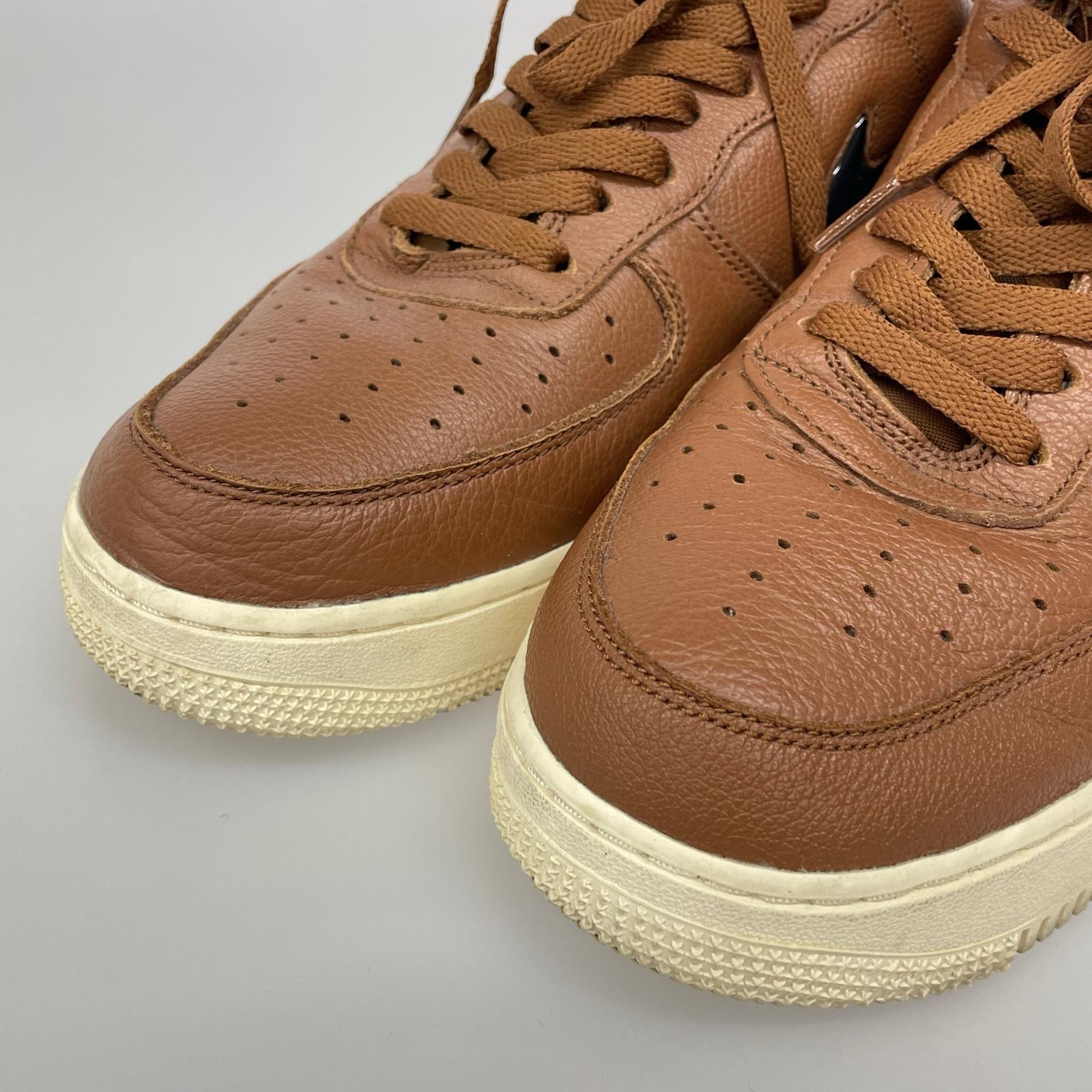 スニーカー NIKE AIR FORCE 1 07 PRM VINTAGE 27.0cm 27cm (US9 UK8 1/2 EU44) ブラウン