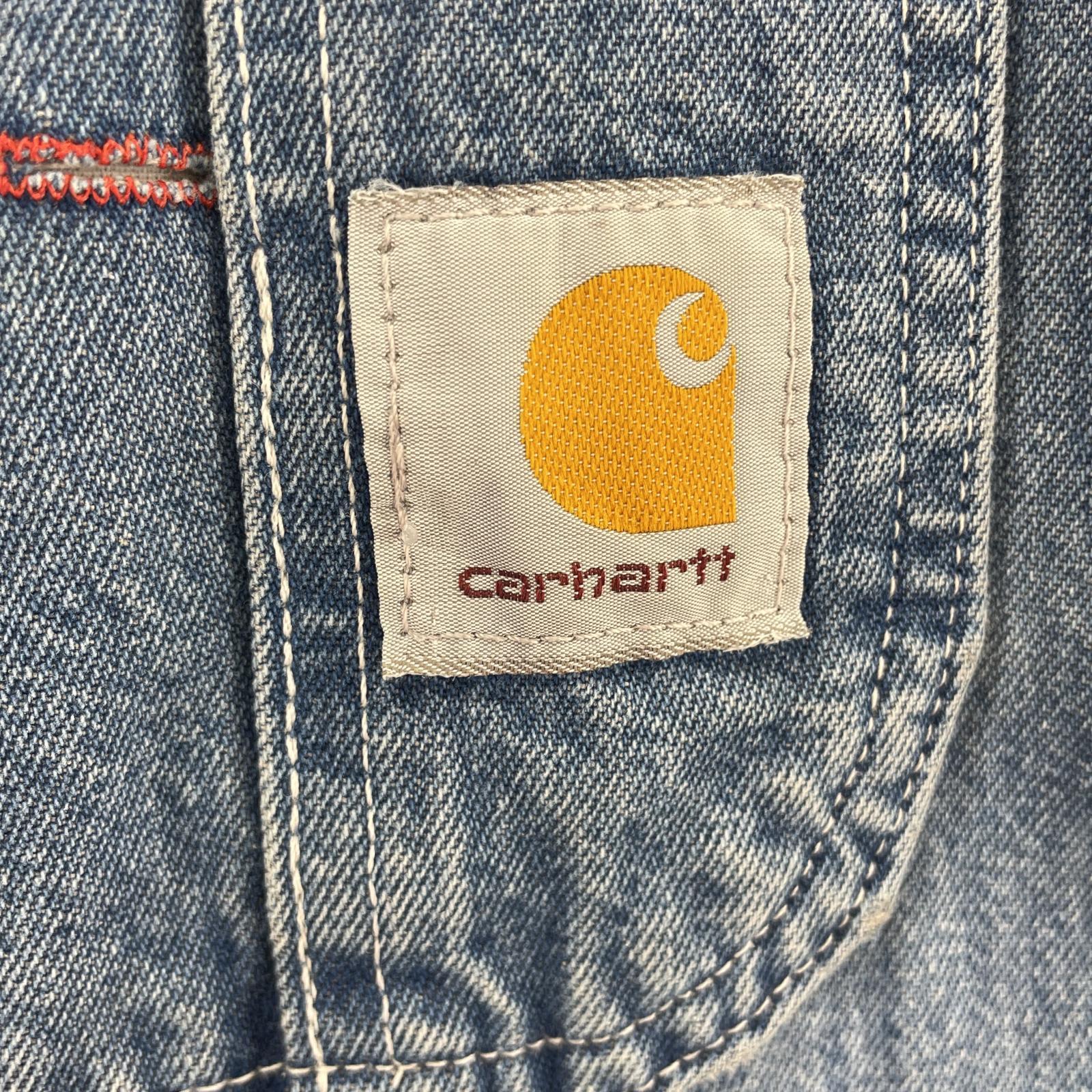 その他ボトムス Carhartt デニムオーバーオール