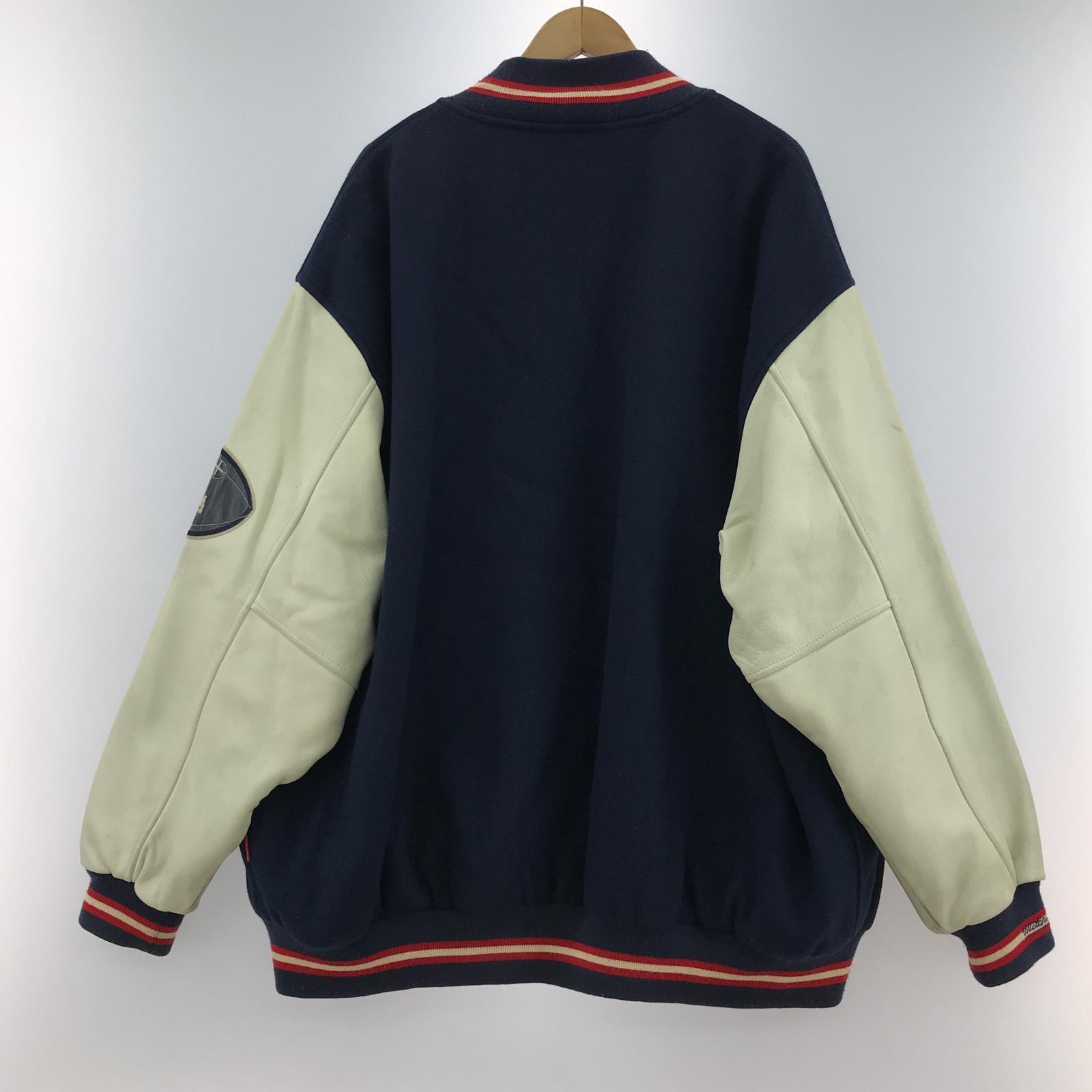 その他アウター mitchell&ness/スタジャン/56/NVY/ソデレザー ネイビー