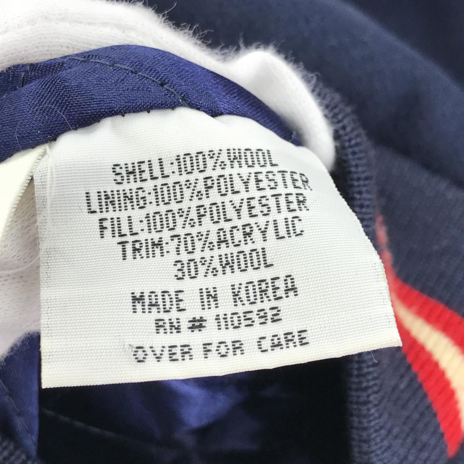 その他アウター mitchell&ness/スタジャン/56/NVY/ソデレザー ネイビー
