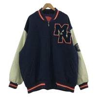 その他アウター mitchell&ness/スタジャン/56/NVY/ソデレザー ネイビー