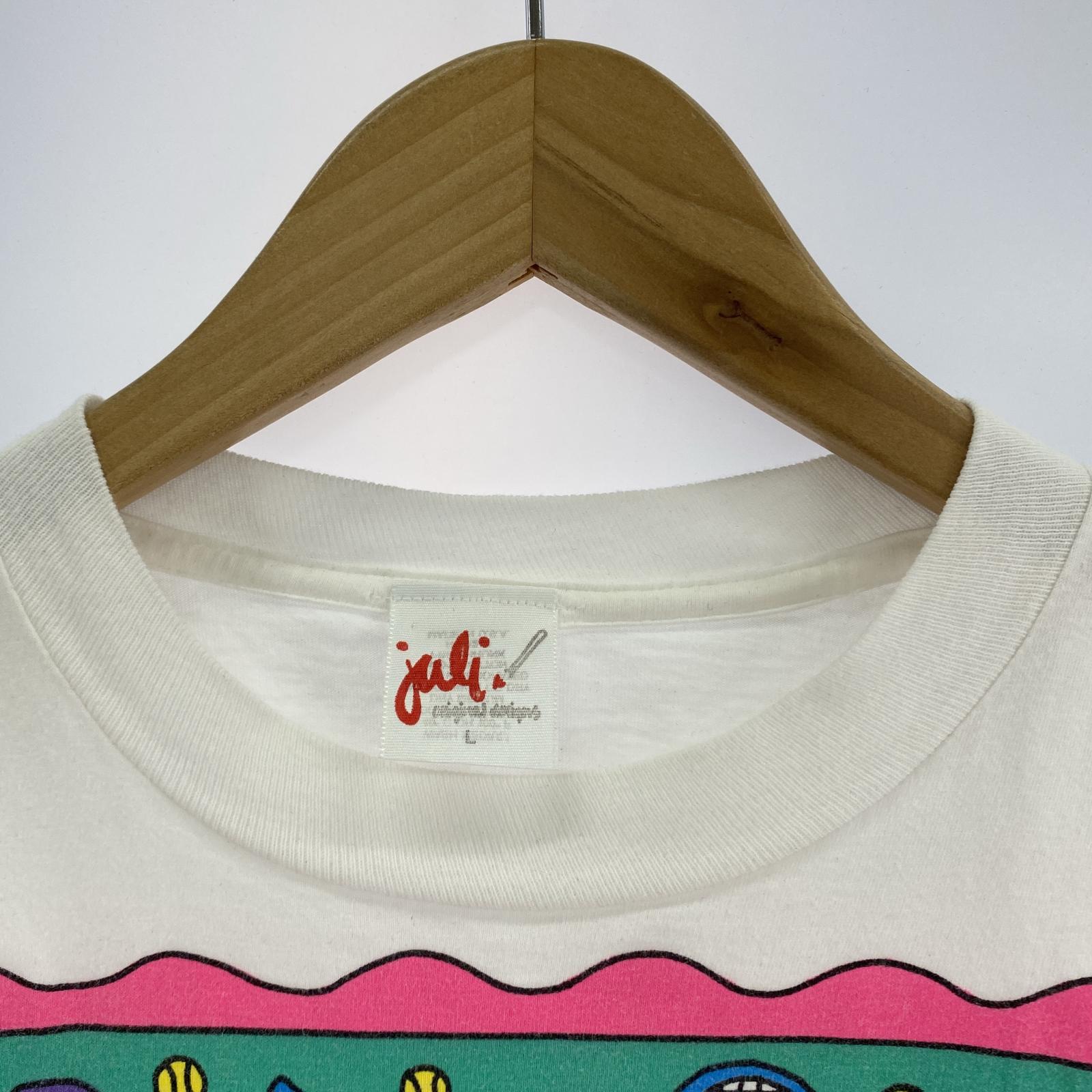 その他トップス 90s USA製 テニス Tシャツ (L) ホワイト L ホワイト