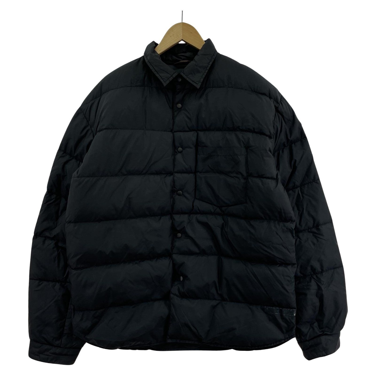 その他アウター STUSSY 90s 中綿シャツダウンジャケット(L) ブラック