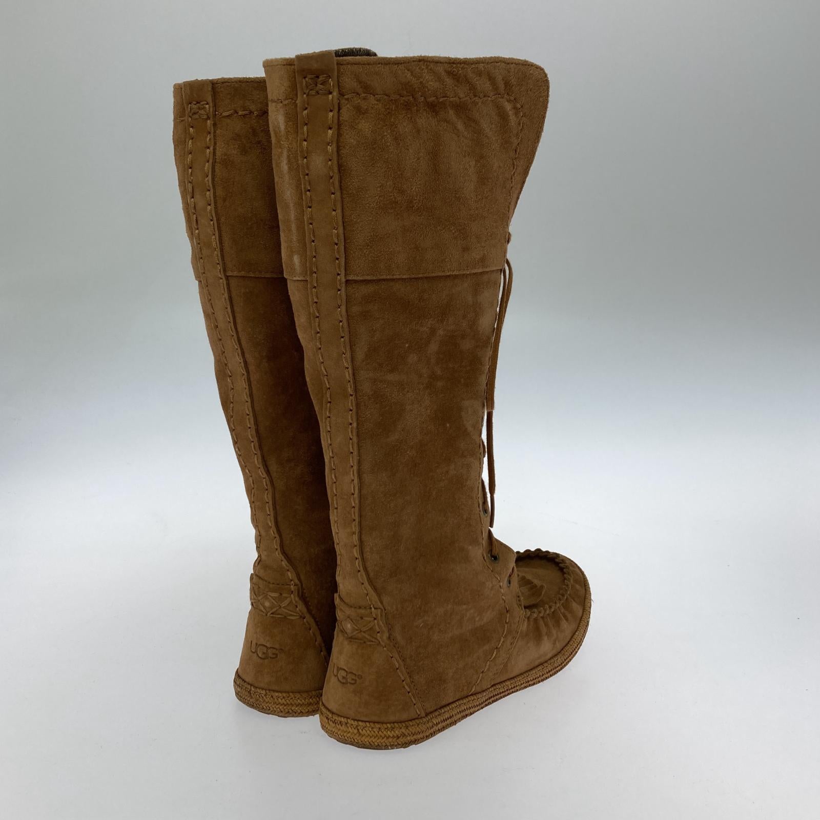 ブーツ UGG W SOMAYA 1003313W/CHE ロング 23.5cm (US5 1/2 UK5 EU37) ブラウン