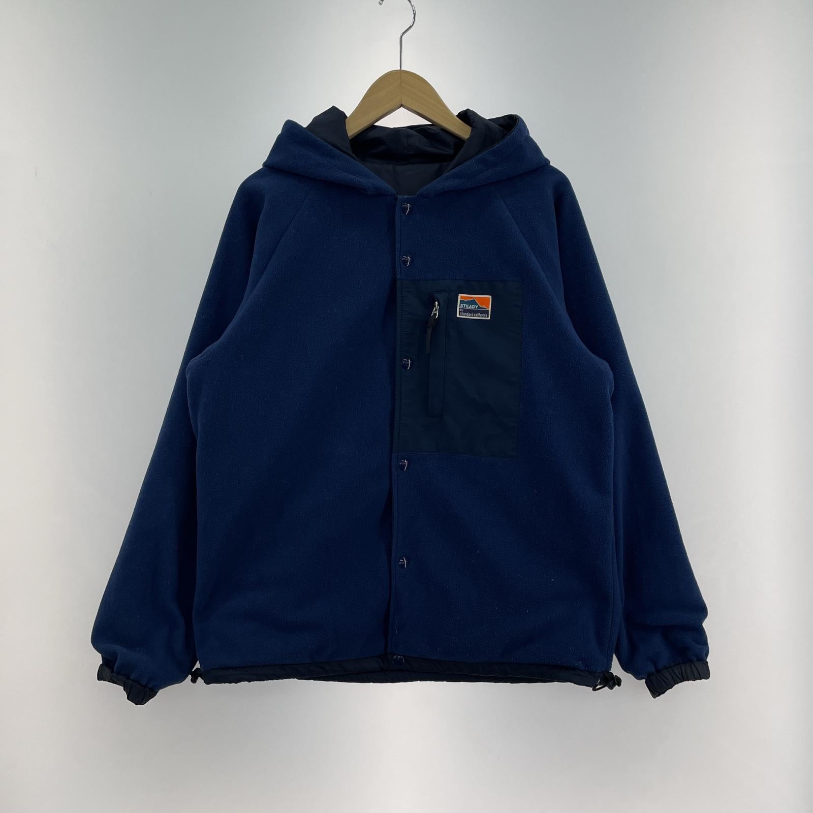 その他アウター STANDARD CALIFORNIA×RHC リバーシブル ナイロンフリースジャケット ネイビー (S) S ネイビー
