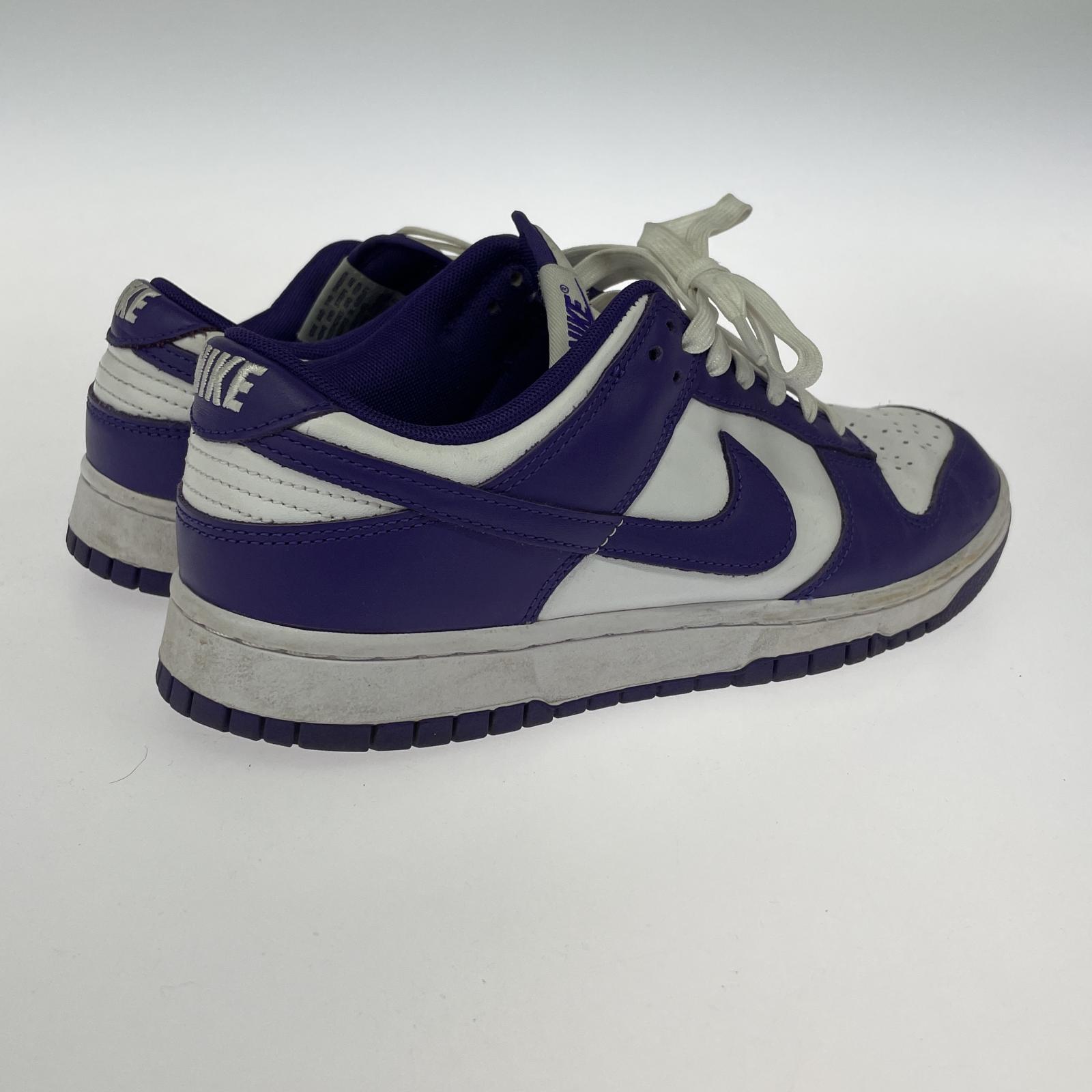 スニーカー NIKE DUNK LOW RETRO PURPLE WHITE DD1391-104 27cm (US9 UK8 1/2 EU44)