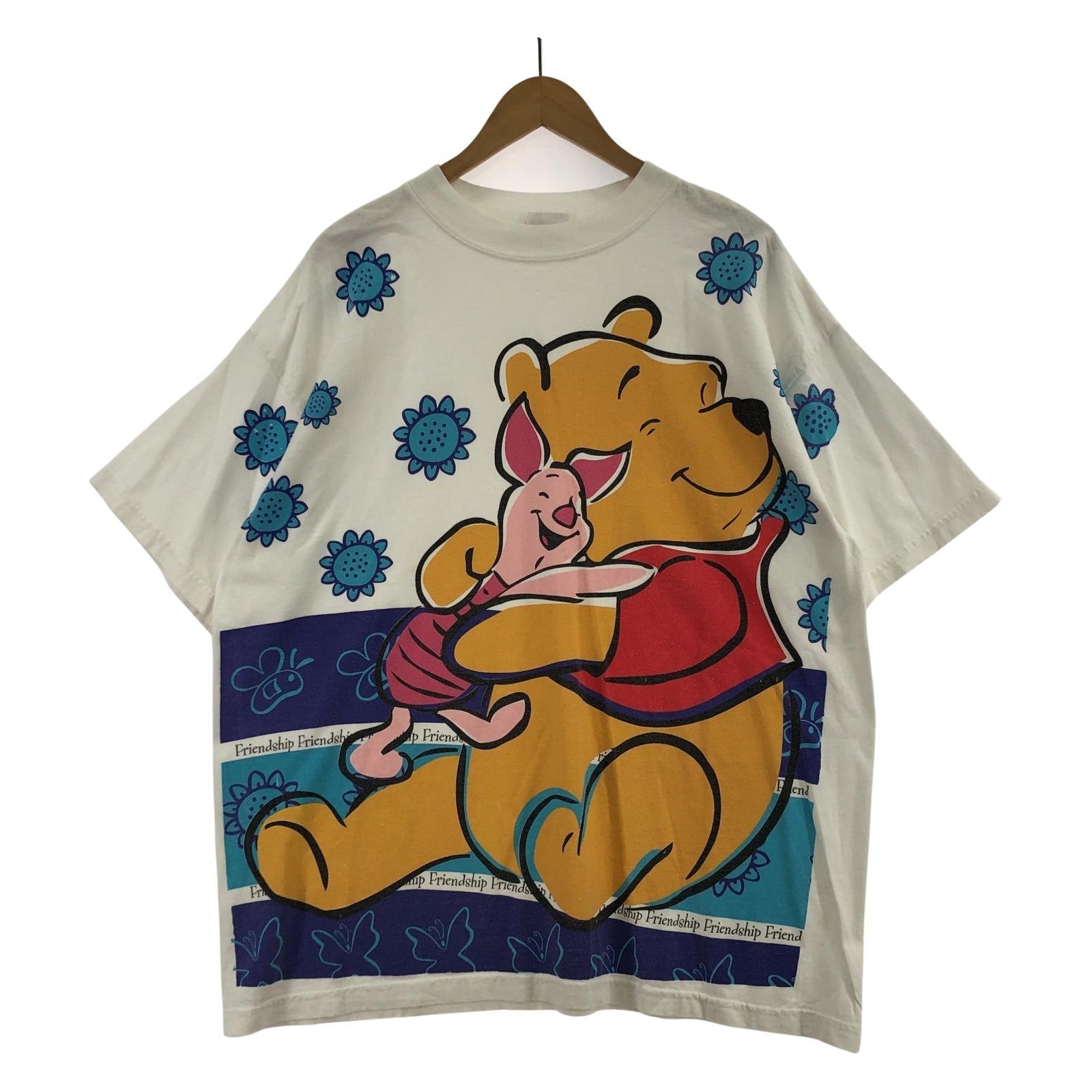 その他トップス 90s- Disney pooh print tee ホワイト