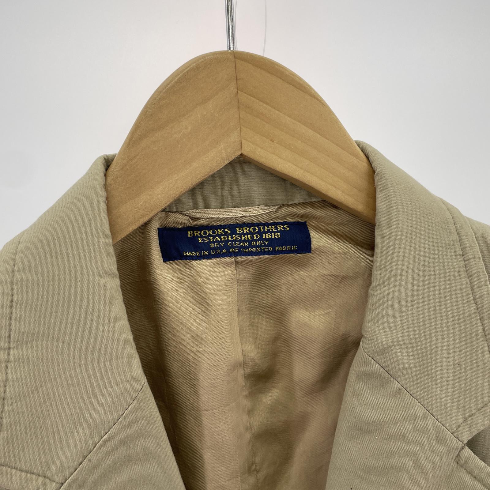 その他アウター Brooks Brothers OLD USA製 テーラードジャケット ベージュ