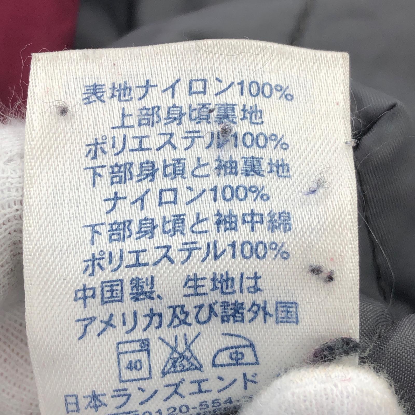 その他アウター LAND'S END ナイロンパーカー S S レッド