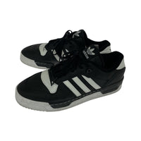 スニーカー adidas RIVALRY LOW 黒 27.5cm ブラック