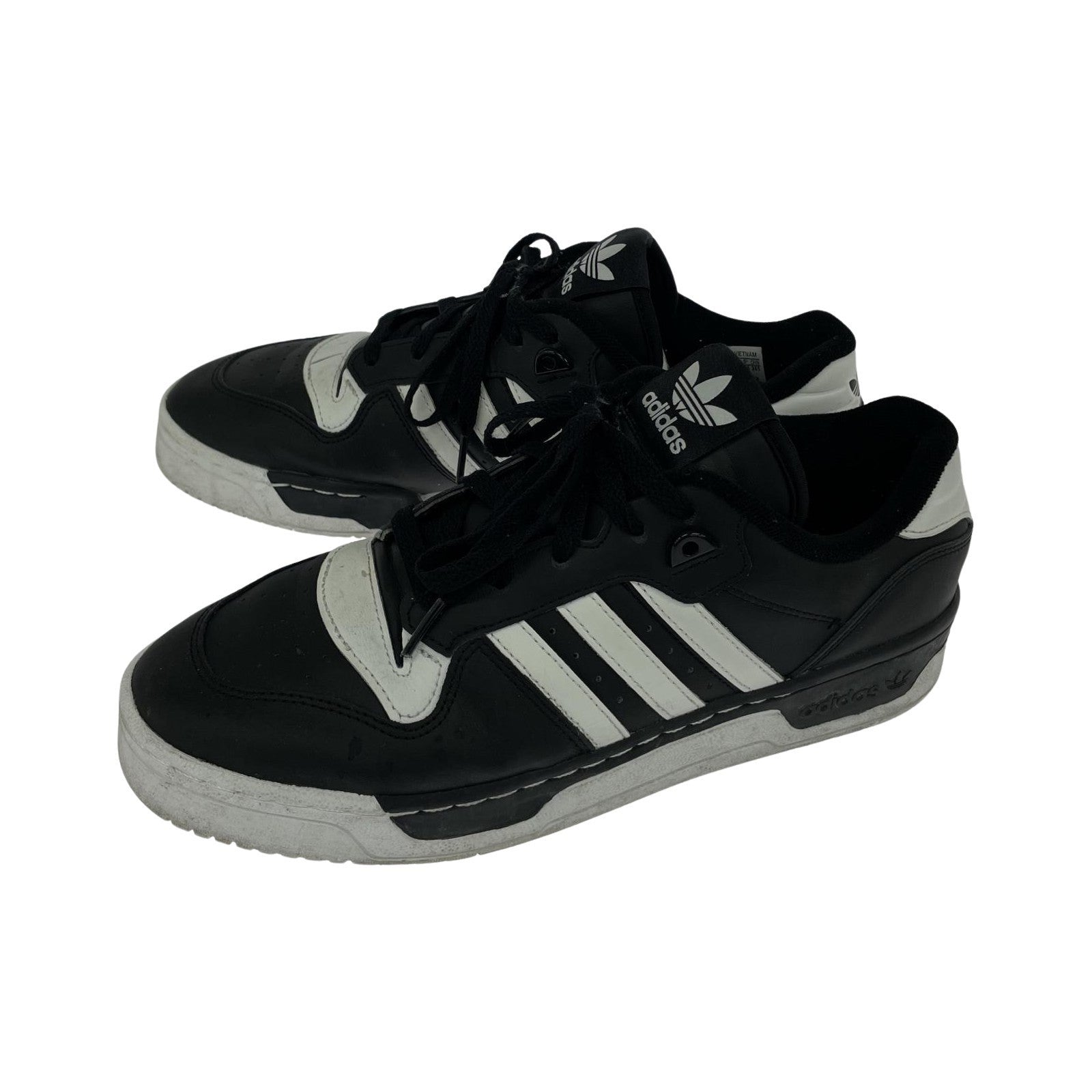 スニーカー adidas RIVALRY LOW 黒 27.5cm ブラック