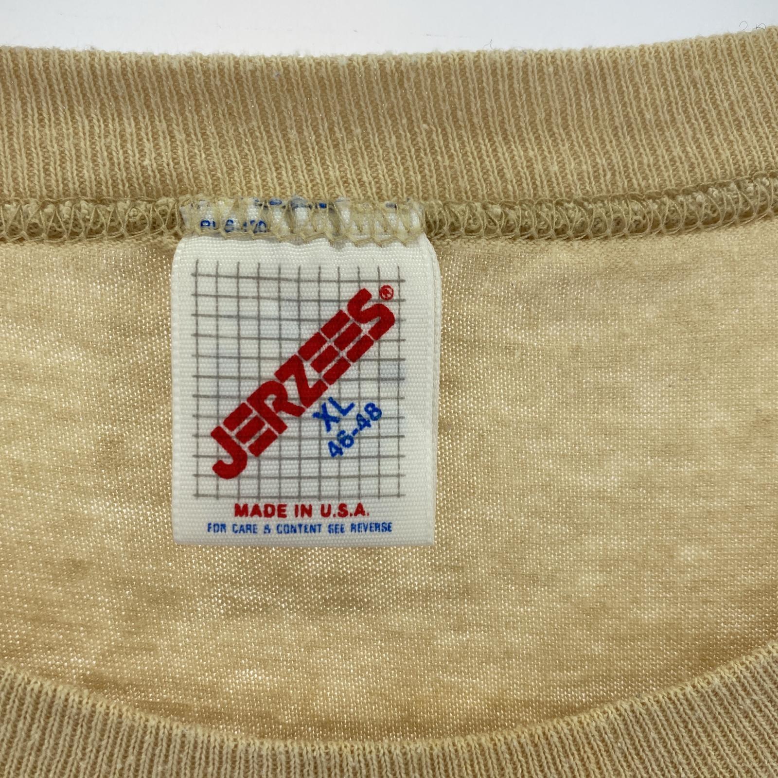 その他トップス OLD JERZEES 80s タンクトップ ベージュ