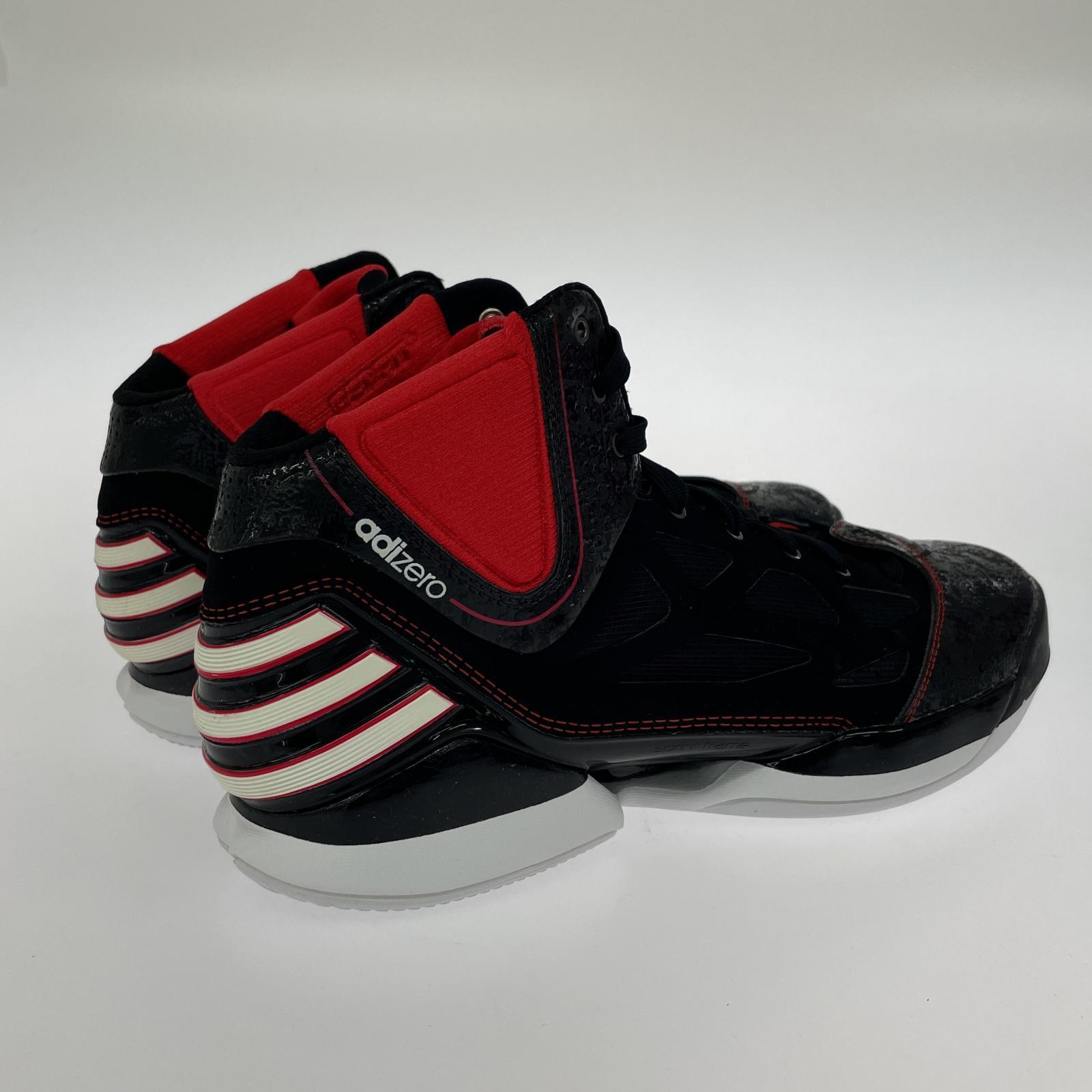 スニーカー adidas G48837 ADIZERO ROSE D スニーカー 黒 29.5cm (US11 1/2 UK11 EU49)