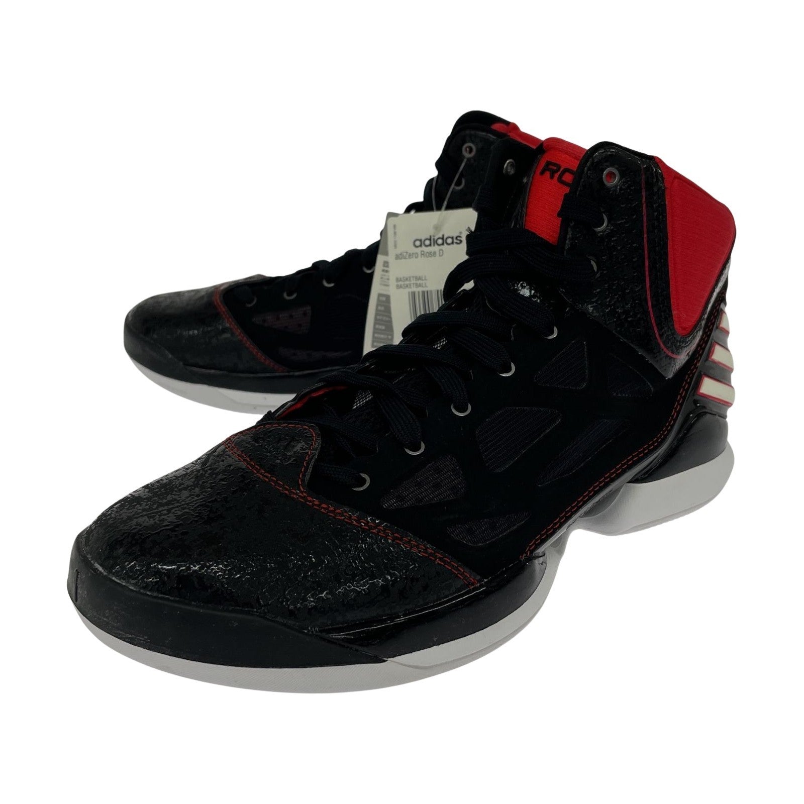 スニーカー adidas G48837 ADIZERO ROSE D スニーカー 黒 29.5cm (US11 1/2 UK11 EU49)